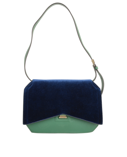 Bow Cut Shoulder Bag, front view
